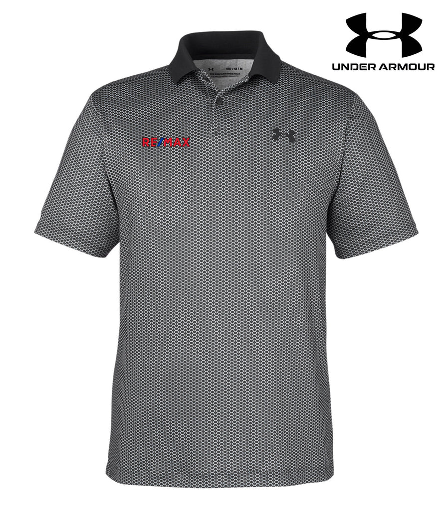 Under Armour Men's 3.0 Printed Performance Polo