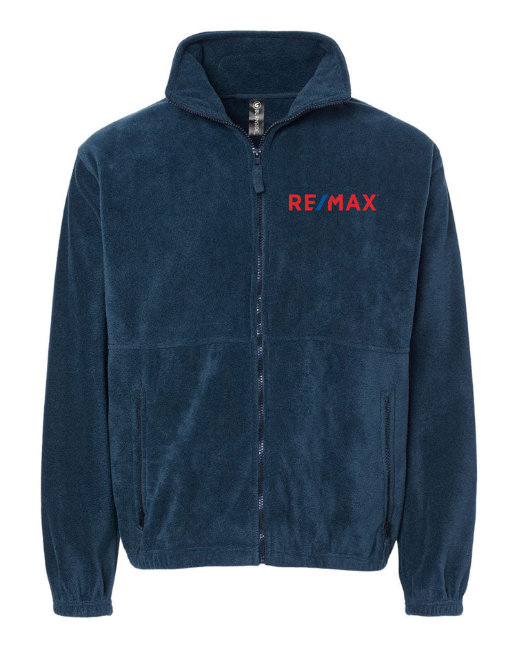 Men's Polar Fleece Full-Zip Jacket – Ideas Unlimited Promotions - RE ...